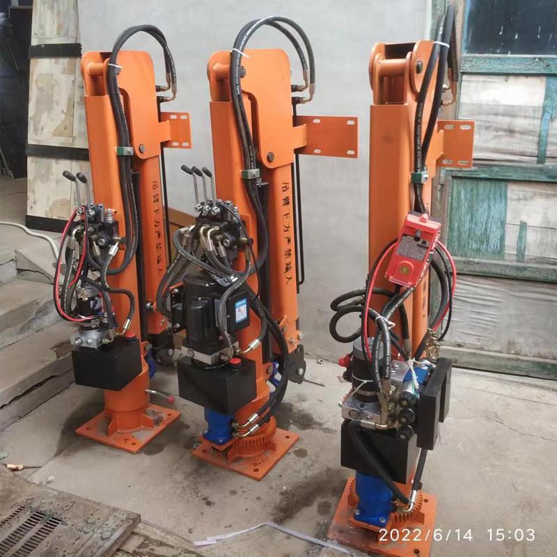 辽源市重汽蓝牌随车吊 3.2吨 国六动力强 液压驱动 农用自卸起重机